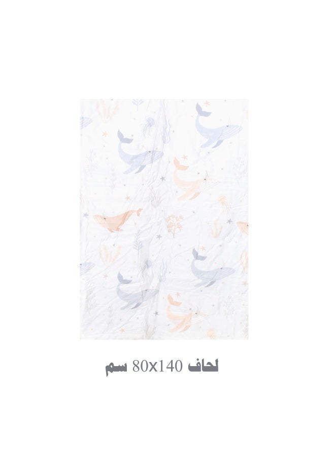 فروتشي لحاف أطفال Ferrucci مواليد قطن 100% – تصميم جذاب – مثالي للصيف والشتاء - Image 3